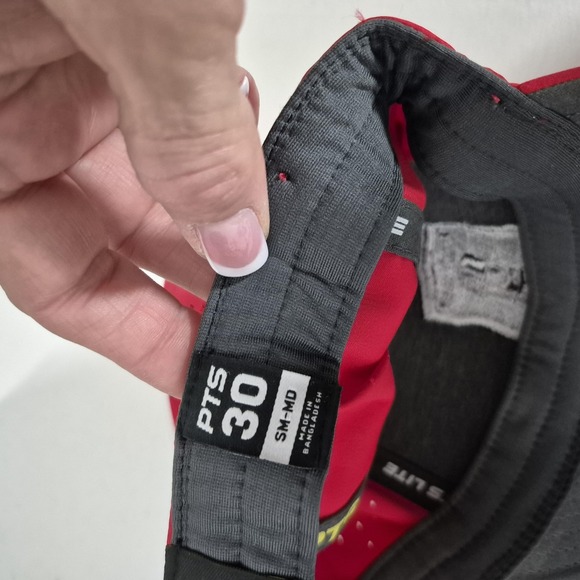 Richardson Hat Cap Fitted Red Mens Medium PTS 30 Fellowship Patch Baseball - Picture 5 of 5